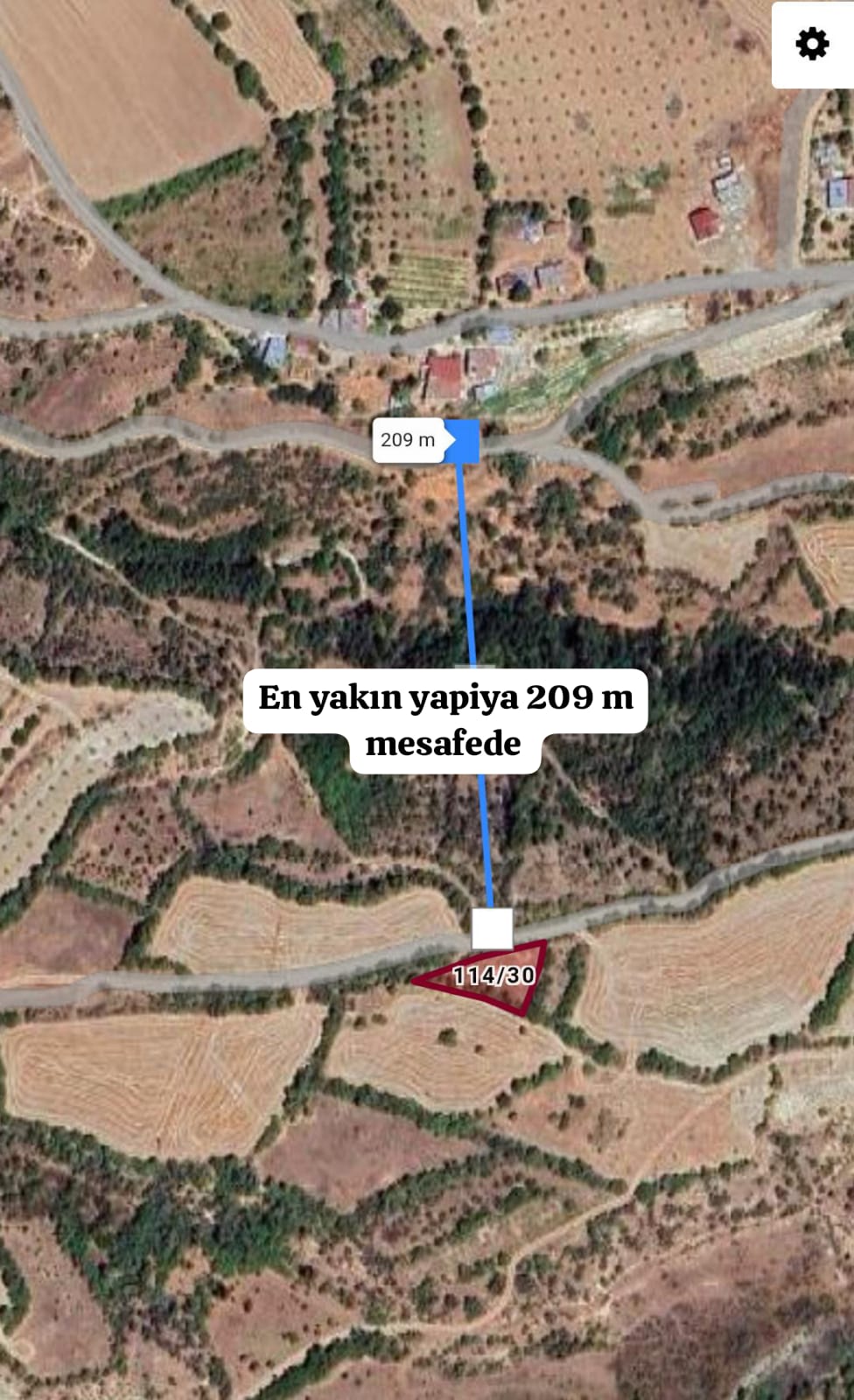 Baskil yoluna 500 metre Elazığ / Merkez / Sultanuşağı Köyü 809M² SATILIK ARSA - ELAZIĞ MERKEZ fotoğraf 3